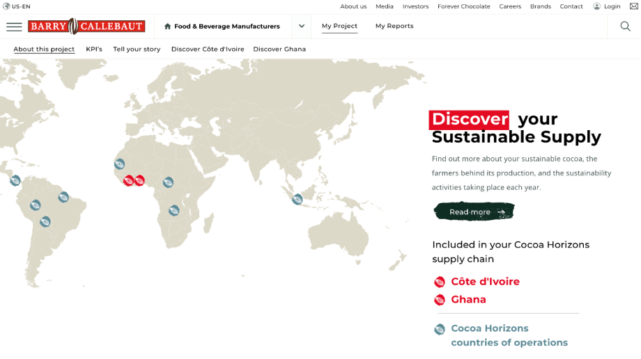 Cocoa Horizons Inside Customer Portal