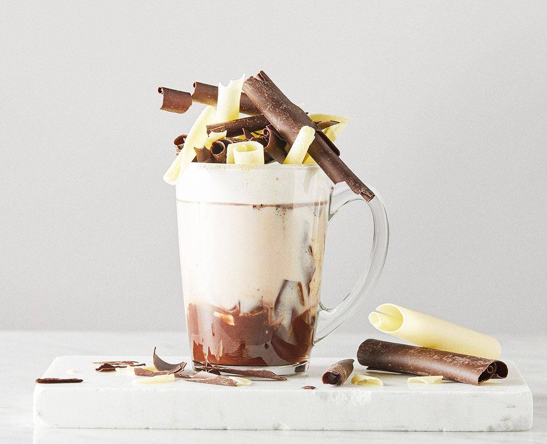 Van Houten Ground White chocolate drinks 