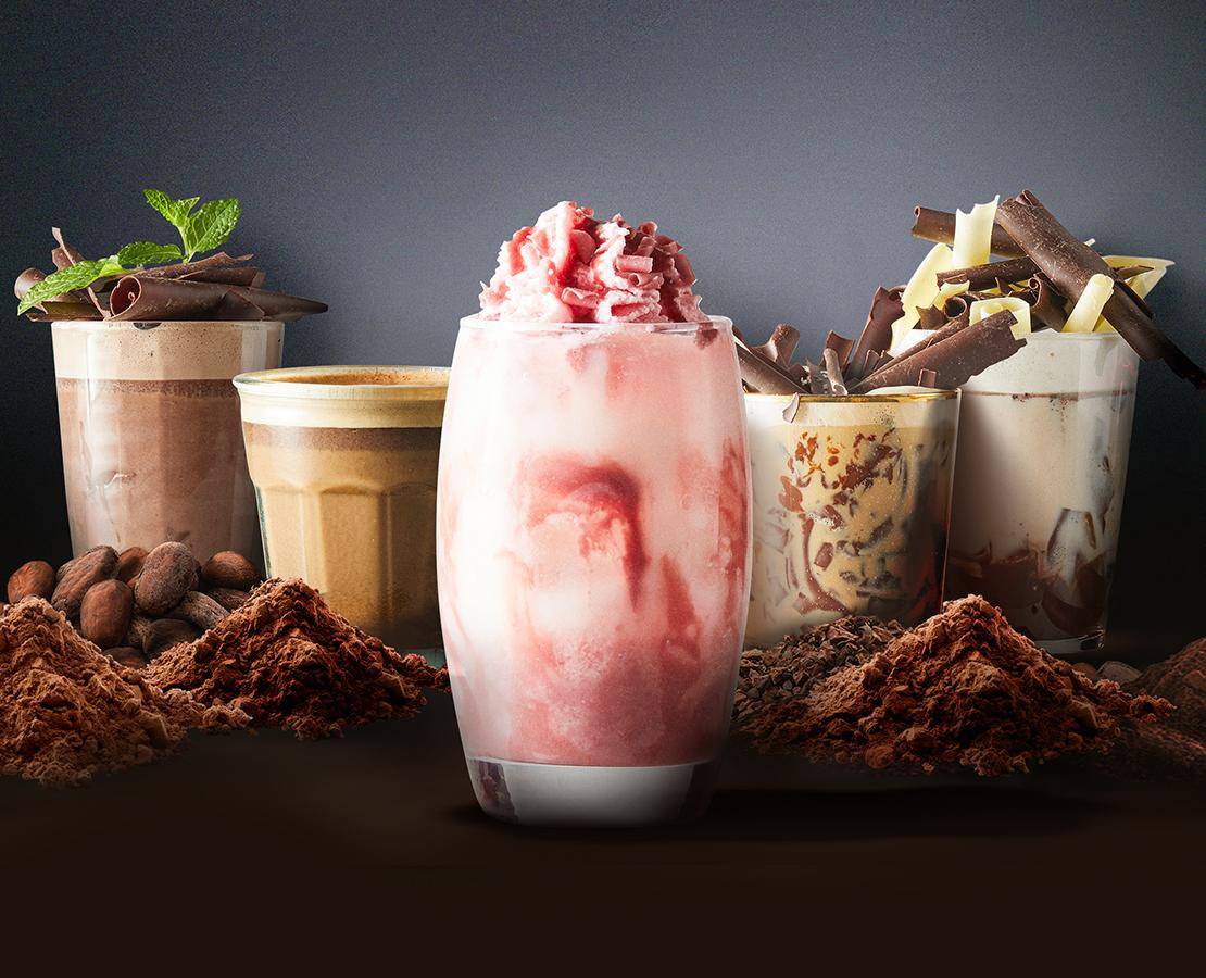 Van Houten 5 colours of chocolate